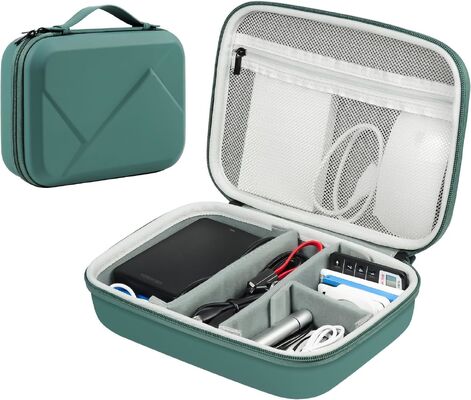 Custodia Elettronica EVA Grande Impermeabile Antiurto per Organizer Elettronico Borsa Portatile per Cavi per Viaggi o Lavoro