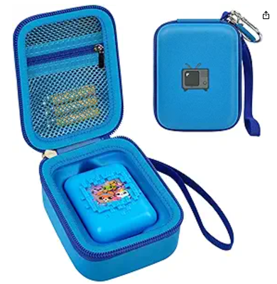 Cassa da porta personalizzata per Bitzee Interactive Digital Pet. Tasca a batteria e cintura staccabile, impedisce cadute e graffi, viaggio e deposito regali, solo scatola.