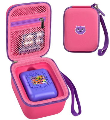 Cassa da porta personalizzata per Bitzee Interactive Digital Pet. Tasca a batteria e cintura staccabile, impedisce cadute e graffi, viaggio e deposito regali, solo scatola.