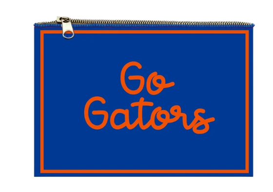 UF UNIVERSITY OF FLORIDA SACCHETTO PORTA MONETE CON PERLINE A FORMA DI PALLONE DA FOOTBALL