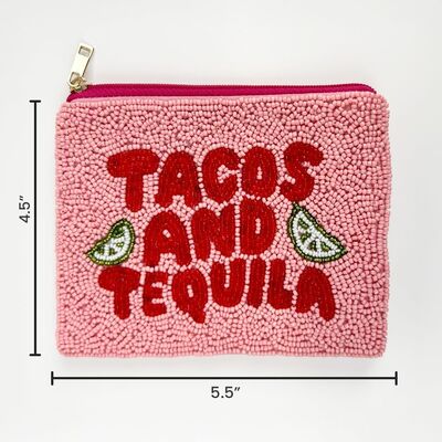 Borsa di monete con design compatto e piatto e bordi rinforzati adatta a contenere monete rossetto e piccoli accessori
