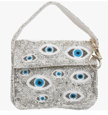 Baguette Bag, Mini Shoulder Bag, Borsa leggera con disegno