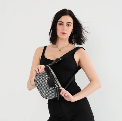 Kai Rhinestone Belt Bag