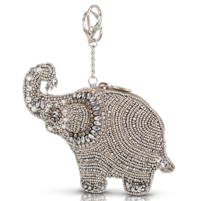 Diamond Caravan Coin Purse Coin Purse Ring chiave e facile apertura gancio del grilletto Monete con perline piccoli sacchetti