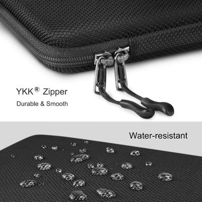Custodia protettiva per laptop in EVA resistente all'acqua da 13 pollici con superficie in poliestere 1680d resistente per un trasporto sicuro