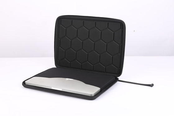 Custodia protettiva per laptop in EVA resistente all'acqua da 13 pollici con superficie in poliestere 1680d resistente per un trasporto sicuro