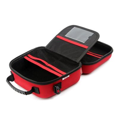 Kit di primo soccorso di grado medico EVA portatile con tasche a maglia e cinture elastiche per l'organizzazione