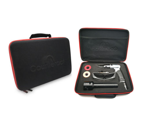Toppa di gomma di trasporto di EVA Hard Shell Case Hand del poliestere nero di colori 900D