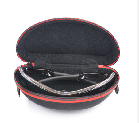 Stampa nera di EVA Sunglasses Case Custom Logo del poliestere 1680D