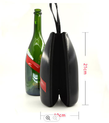 Poliestere di cuoio 600D EVA Hard Cases Wine Packing dell'unità di elaborazione con la cinghia