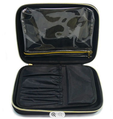 Tracolla cosmetica di EVA Hard Cases 55Degree della chiusura lampo di nylon regolabile