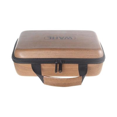 Organizzatore portatile antipolvere Case dell'incavo di EVA Storage Case Wood Grain