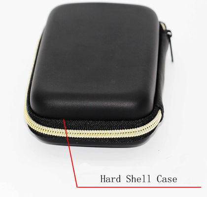 Borsa portatile di EVA Protective Case Zipper Black del poliestere 1800D