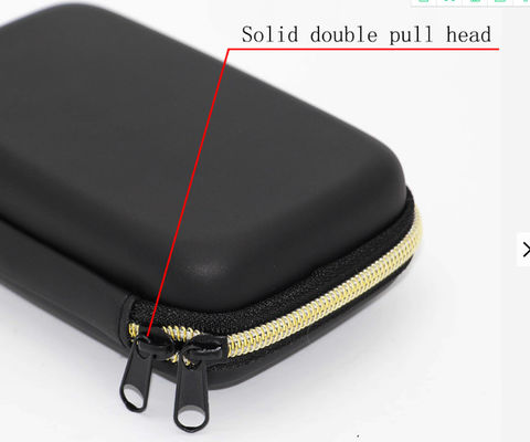 Borsa portatile di EVA Protective Case Zipper Black del poliestere 1800D