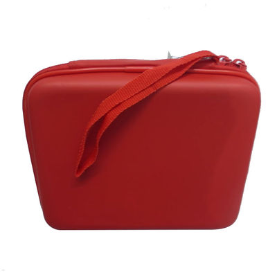 Chiusura della chiusura lampo di EVA Electronic Organizer Bag 30X16X3cm di colore rosso