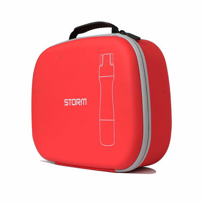 Custodia da viaggio in EVA con chiusura a cerniera, con stampa del logo, resistente e protettiva, con guscio rigido per viaggi e affari