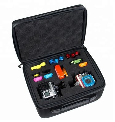 La chiusura lampo ISO9001 spuma cassa della macchina fotografica di EVA Tool Case Hard Shell 5mm Gopro