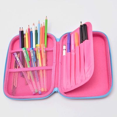 Logo di goffratura impermeabile di 3D Unicorn EVA Pencil Case Pantone Color