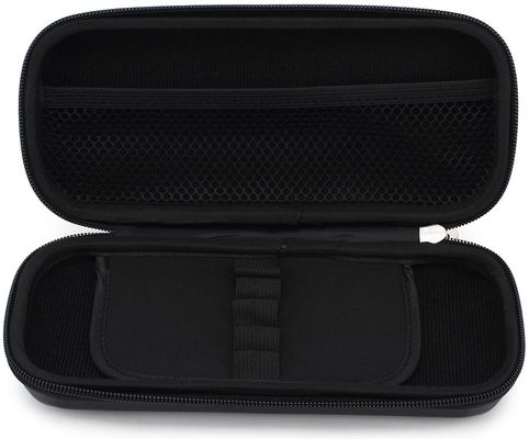 EVA Pencil Case Polyester resistente e PU Leather Construction con rivestimento di tessuto morbido e più compartimenti interni
