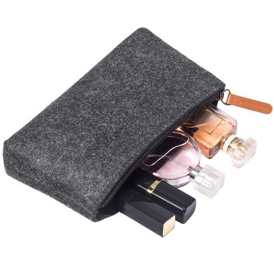 Astuccio portapenne in feltro EVA resistente da 3 mm in nylon grigio scuro, design riutilizzabile e leggero, adatto per ufficio, scuola e studenti