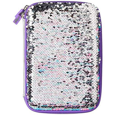 Cassa di matita EVA personalizzata con caratteristiche impermeabili a prova di urti tasca a maglia e embossing embossing opzioni del logo della piastra metallica