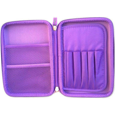 Scuola impermeabile di Mesh EVA Cute Pencil Cases For di grande capacità
