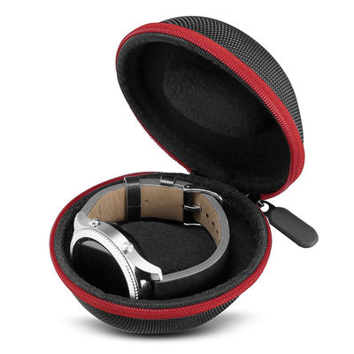 Superficie di nylon di EVA Watch Organiser Box chiusa chiusura lampo 10.7x9.2x6.2 cm 1680D