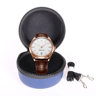 Debossing Logo EVA Watch Case Shockproof Jewelry Organizer Box