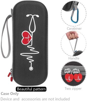 Kit di pronto soccorso portatile di grado medico con custodia in schiuma EVA impermeabile antiurto progettata per la protezione dello stetoscopio e un facile trasporto