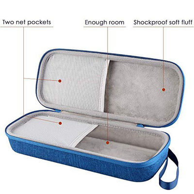 Kit di pronto soccorso di grado medico Custodia protettiva impermeabile antiurto in EVA con cerniera e interno imbottito in rete per stetoscopio