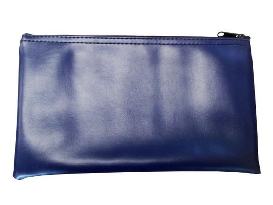 Borse con cerniera personalizzabili disponibili in varie misure, realizzate in PVC e pelle, adatte per depositi in contanti