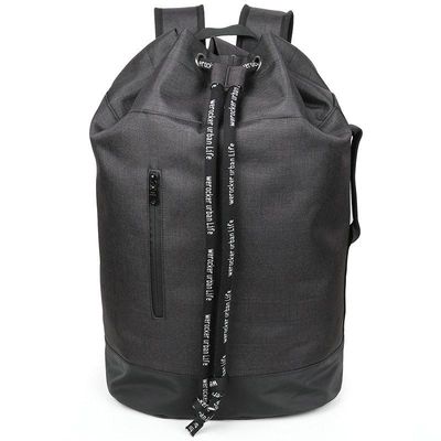 OEM ODM 210D Nylon Stile Sacchetto portatile impermeabile per il college Sacchetti a schiena a corda di tiro impermeabile Sacchetti con corda di cotone chiusa