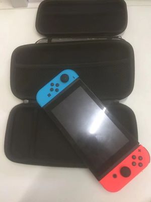La chiusura lampo del metallo del rivestimento del velluto tira EVA Travel Case For Switch Lite