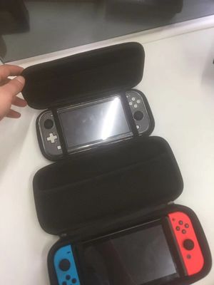La chiusura lampo del metallo del rivestimento del velluto tira EVA Travel Case For Switch Lite