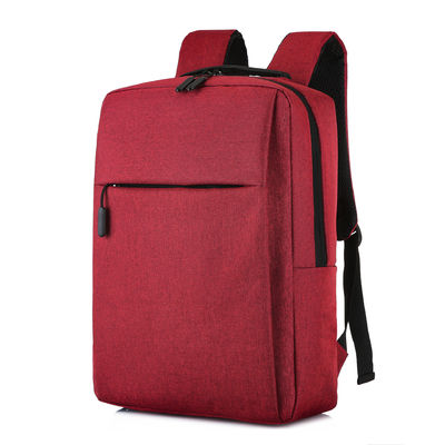 Zaino impermeabile di nylon facoltativo del computer portatile di 4 colori con il caricatore di USB