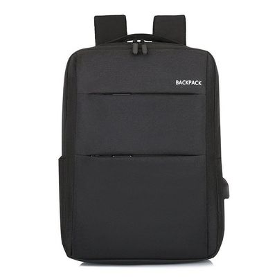 Zaino impermeabile di nylon facoltativo del computer portatile di 4 colori con il caricatore di USB