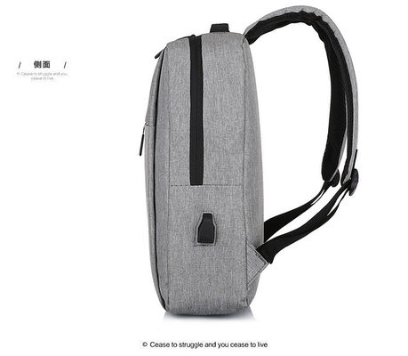 Fabbrica all'ingrosso zaino portatile impermeabile in nylon per esterni con chiusura a zip