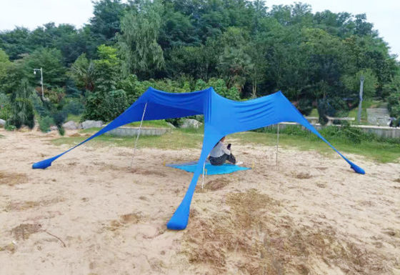 Tenda ultravioletta UPF 50+ della spiaggia del parasole della prova 180GSM Lycra