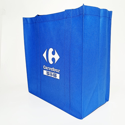 Non sacchetti della spesa riutilizzabili Tote Grocery Bag 100-160gsm del tessuto