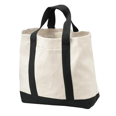 Ricicli la tela organica normale Tote Bag Reusable Custom Printed del cotone con il logo
