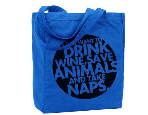 Borsa di drogheria naturale piana di compera del cotone Tote Bag promozionale